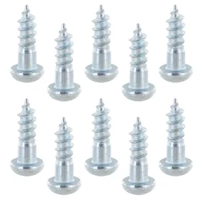 #12 X 3/4" E-Track Wood Screw w/ Round Phillips Head (10 pk)