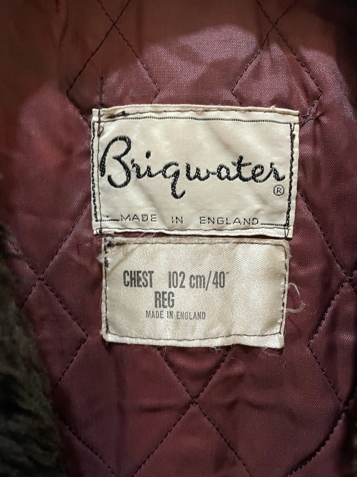1970s Cord Double Breasted Car Coat - Size M