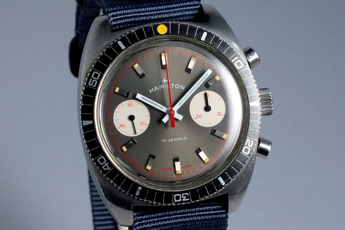 1970’s Hamilton Chrono-Diver 647 with Valjoux 7733