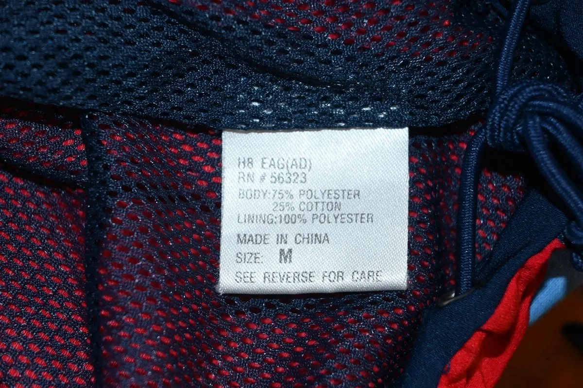 90s Nike Arsenal Football Club Drawstring Track Jacket Medium