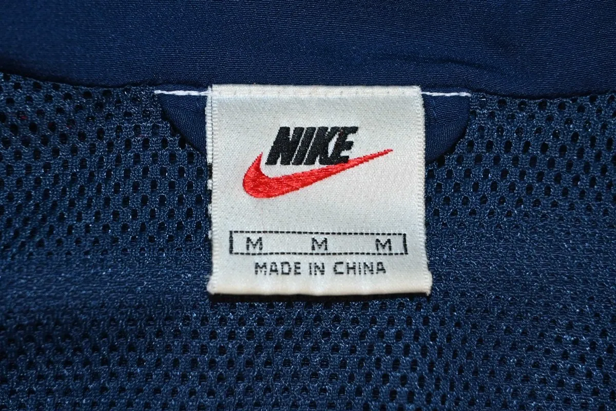 90s Nike Arsenal Football Club Drawstring Track Jacket Medium