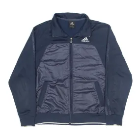 ADIDAS Blue Track Jacket M