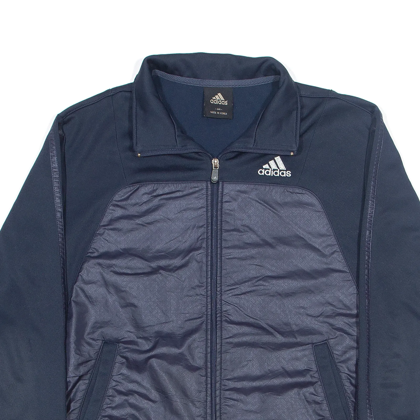 ADIDAS Blue Track Jacket M