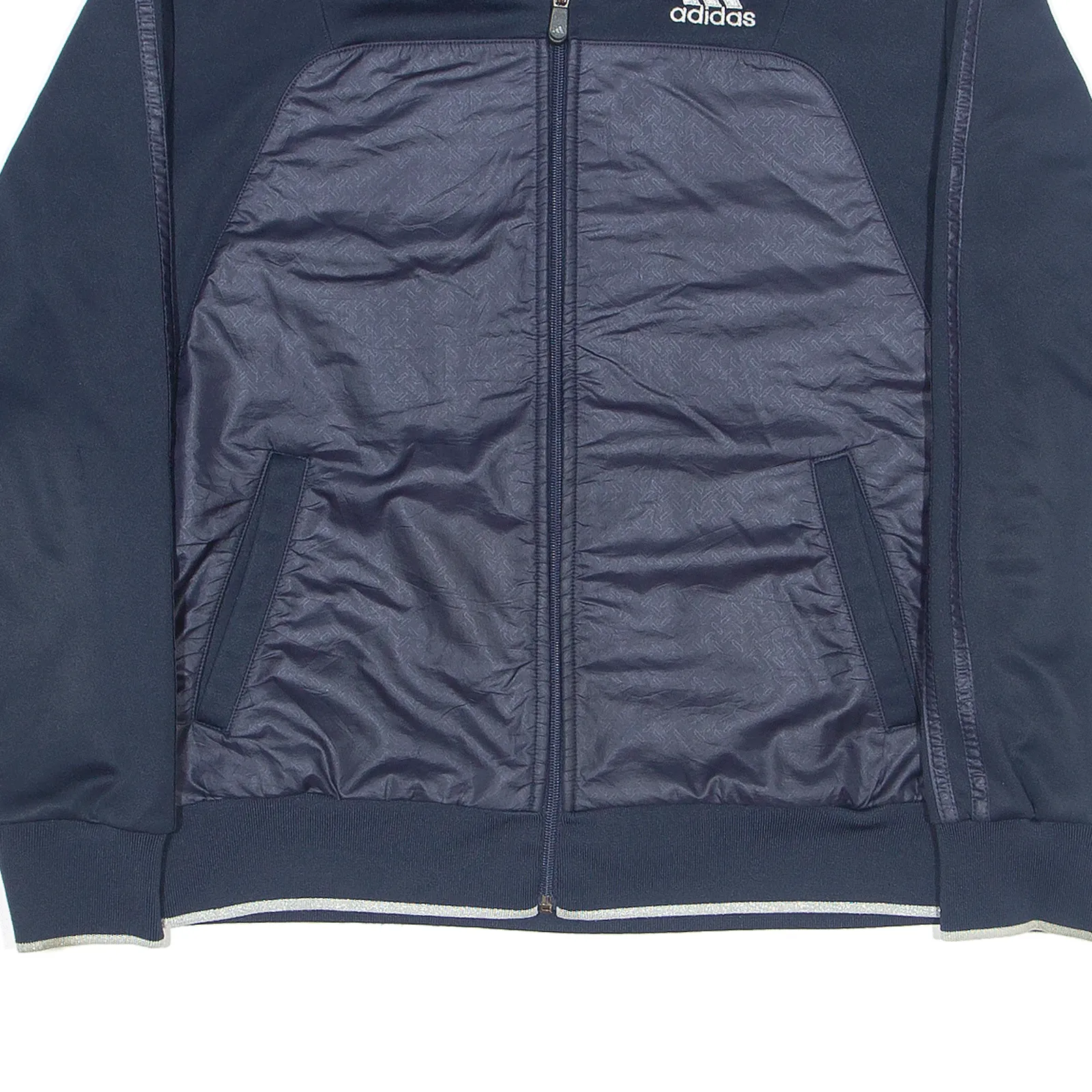 ADIDAS Blue Track Jacket M