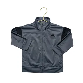 Adidas Gray & Black Track Jacket - Size 18 Months