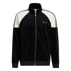 adidas Originals SPRT Firebird Velour Track Top - Black