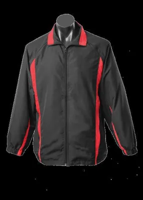 Adults Eureka Track Top Black/Red