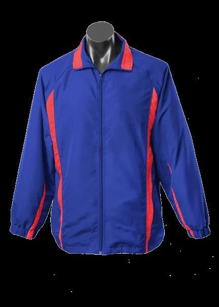 Adults Eureka Track Top Royal/Red