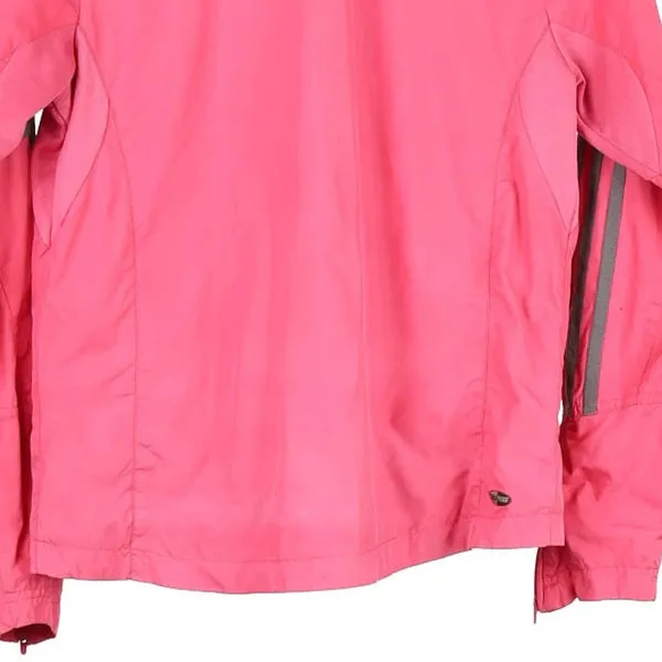 Age 10 Adidas Track Jacket - Medium Pink Polyester