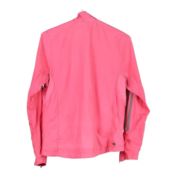 Age 10 Adidas Track Jacket - Medium Pink Polyester
