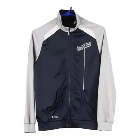 Age 13-14 Lotto Track Jacket - Large Navy Polyester