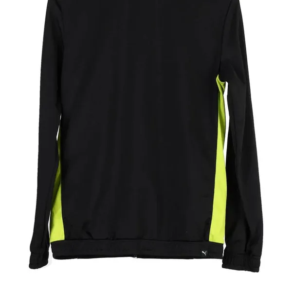 Age 13-14 Puma Track Jacket - XL Black Polyester