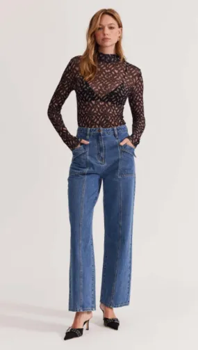 Alita Denim Jeans Mid Blue