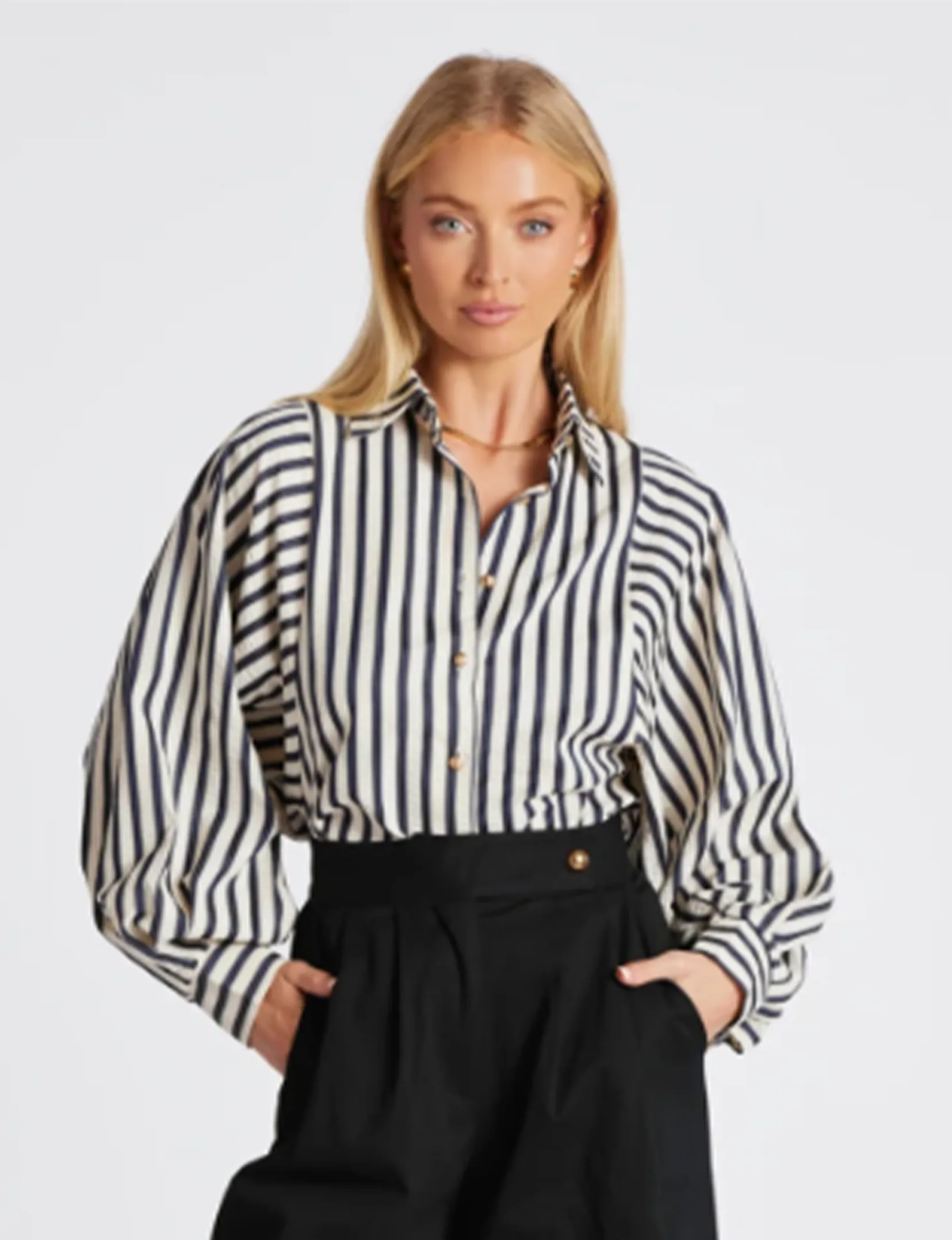 Aly Dolman, Navy Stripe