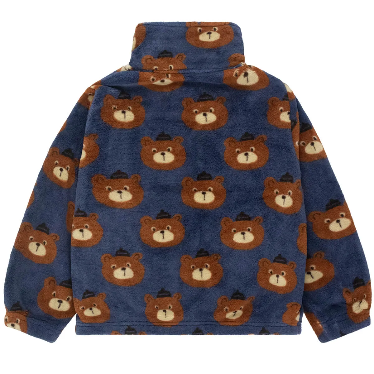 Bears Polar Jacket in Light Navy by Tinycottons