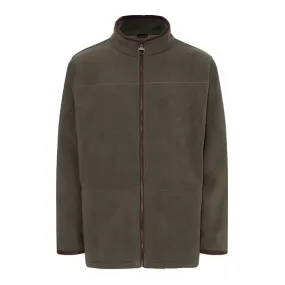 Berwick Fleece Jacket In Green