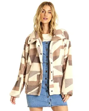 BILLABONG Womens Cozy Days Jacket Fleece Jacket
