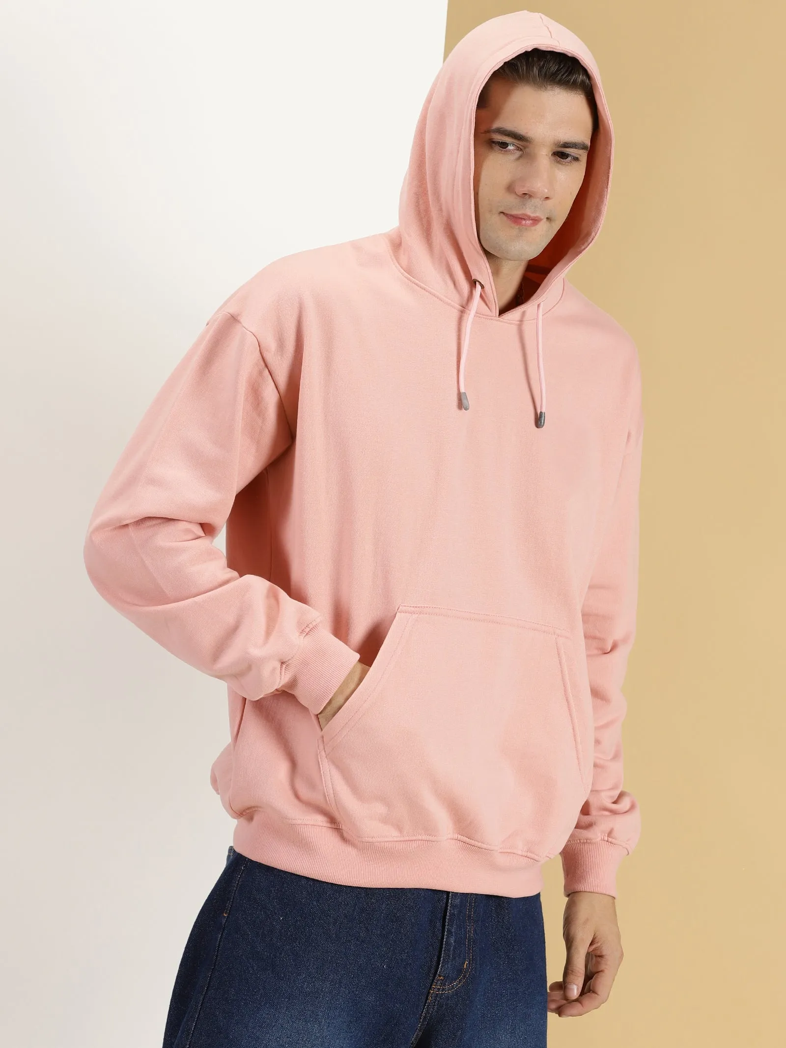 Candy Pink Oversized Hoodie