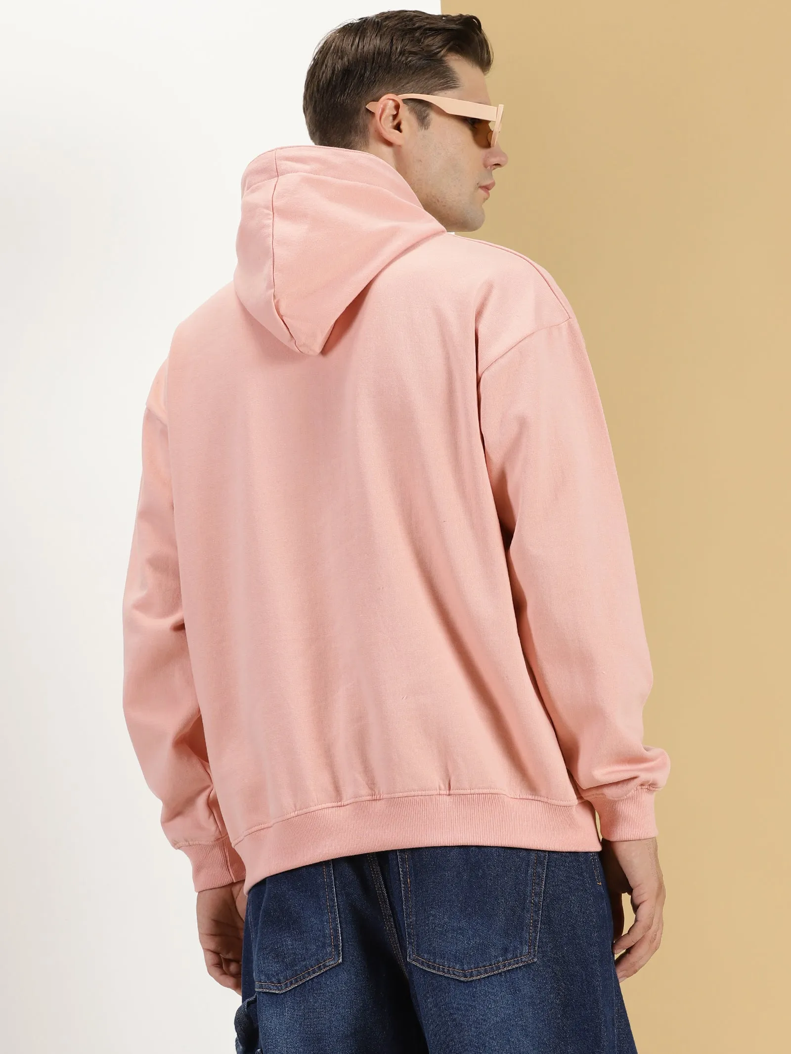 Candy Pink Oversized Hoodie