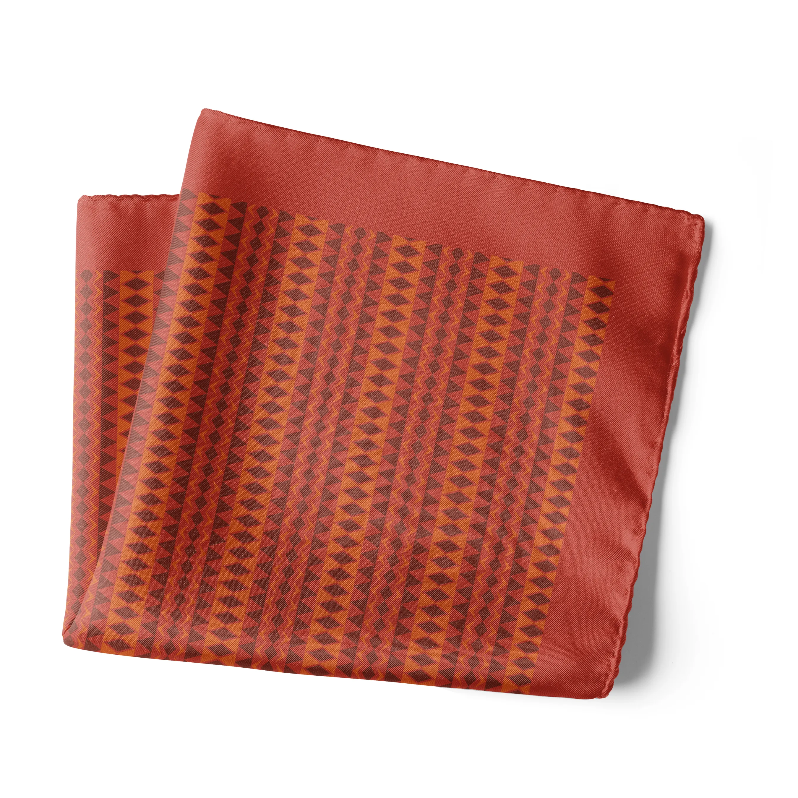 Chokore Madder Silk Pocket Square - Plaids Range