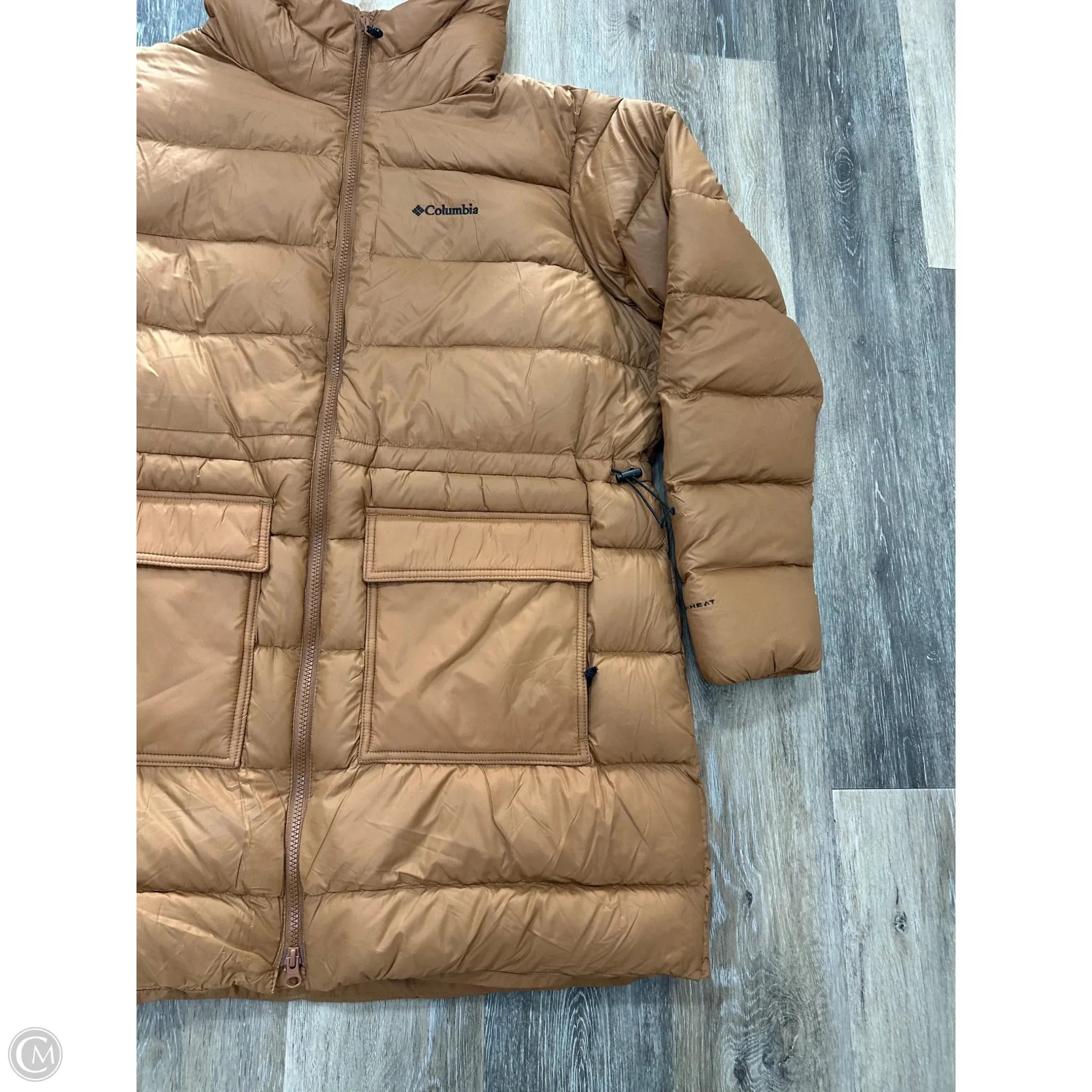 Coat Puffer & Quilted By Columbia In Orange, Size: Xl