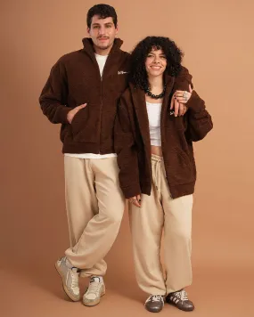 Coffee Fleece Jacket