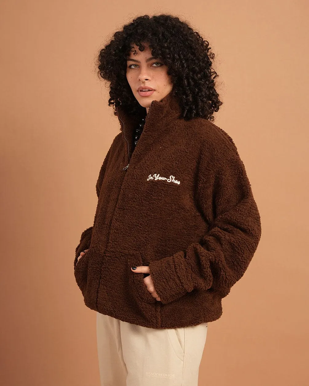Coffee Fleece Jacket