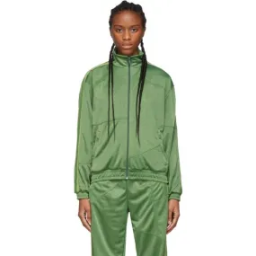 Danielle Cathari Green Deconstructed Track Jacket