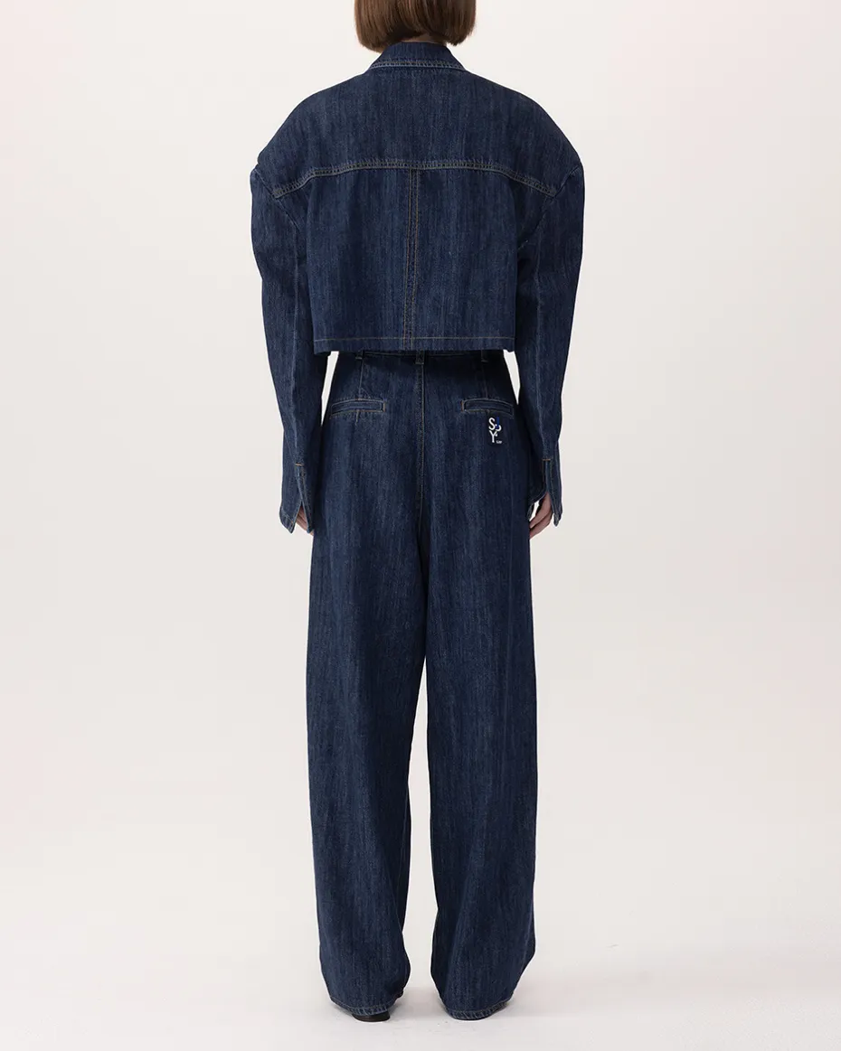 Dark Denim Tailored Jacket