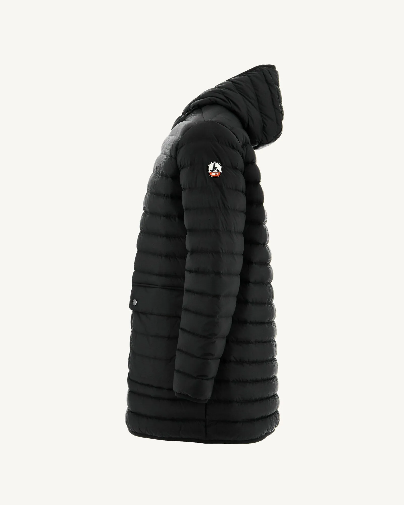 Doudoune longue Noir Luc