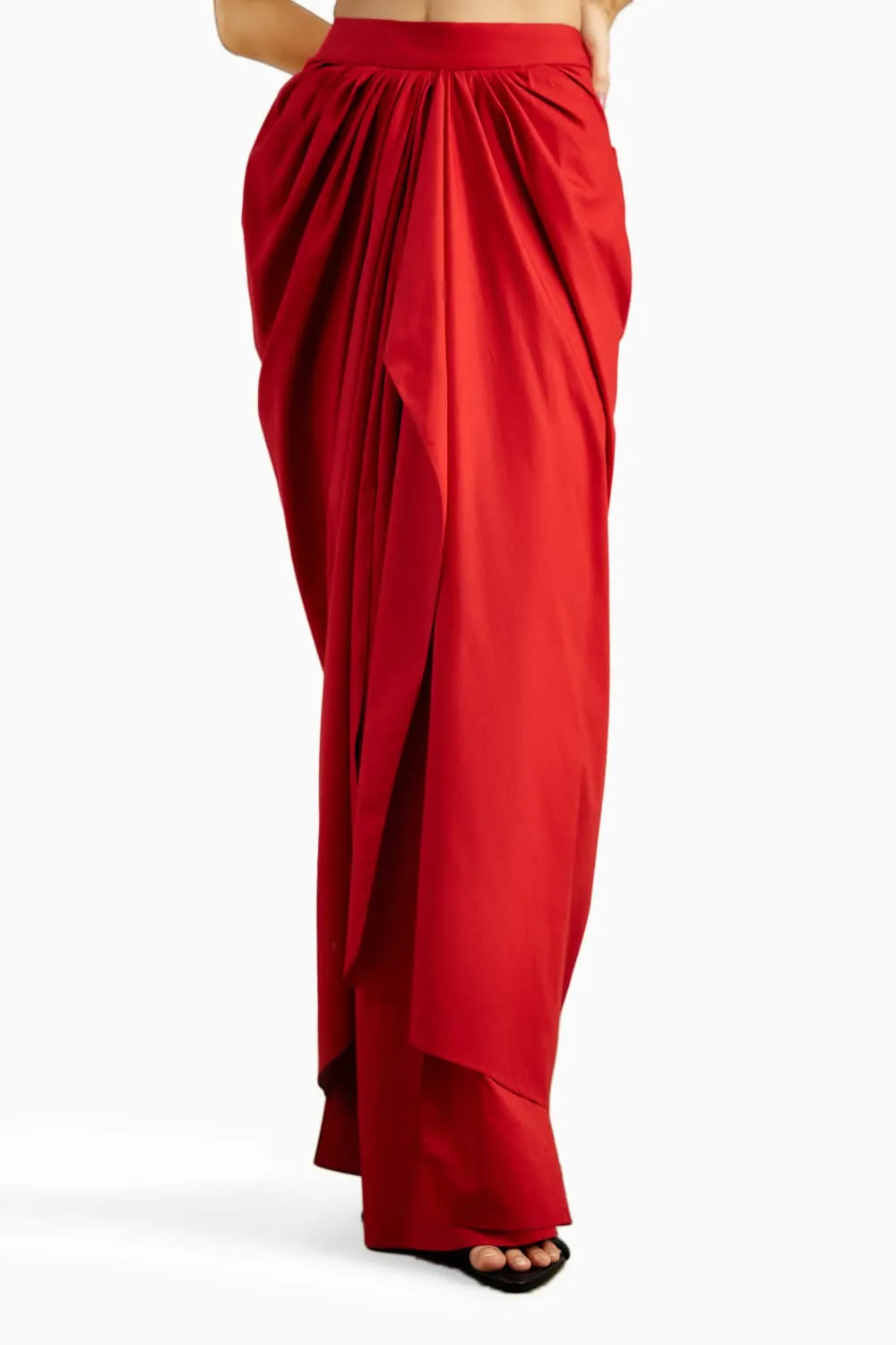 Echo Knotted Top and Layered Skirt