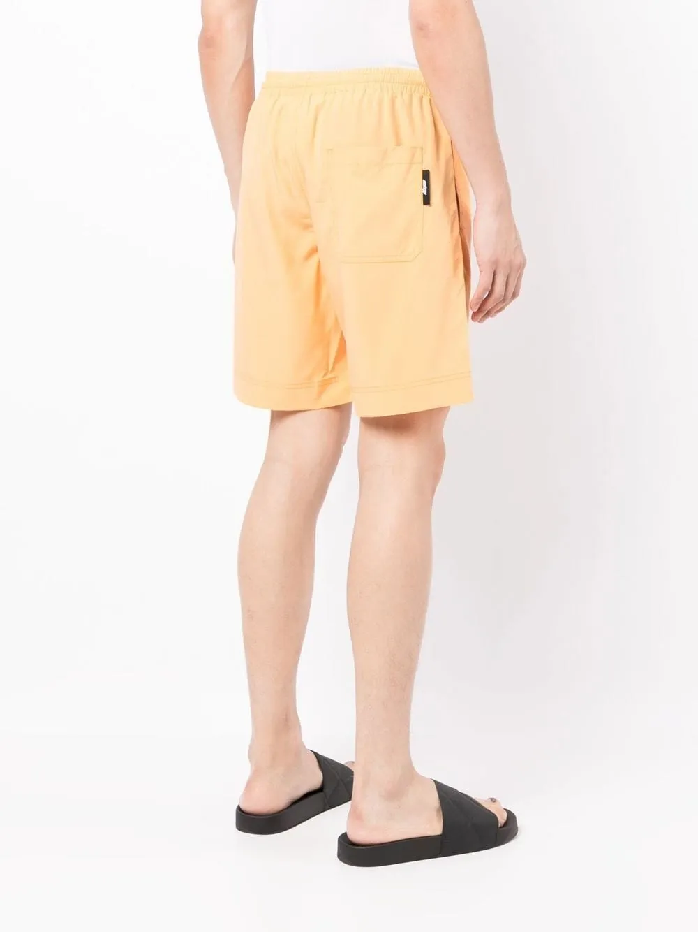 ELASTICATED WAISTBAND TRACK SHORTS
