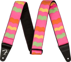 FENDER MONONEON WOVEN NEON PINK STRAP
