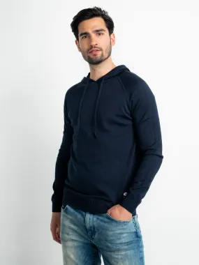 Fine-knit Hoodie