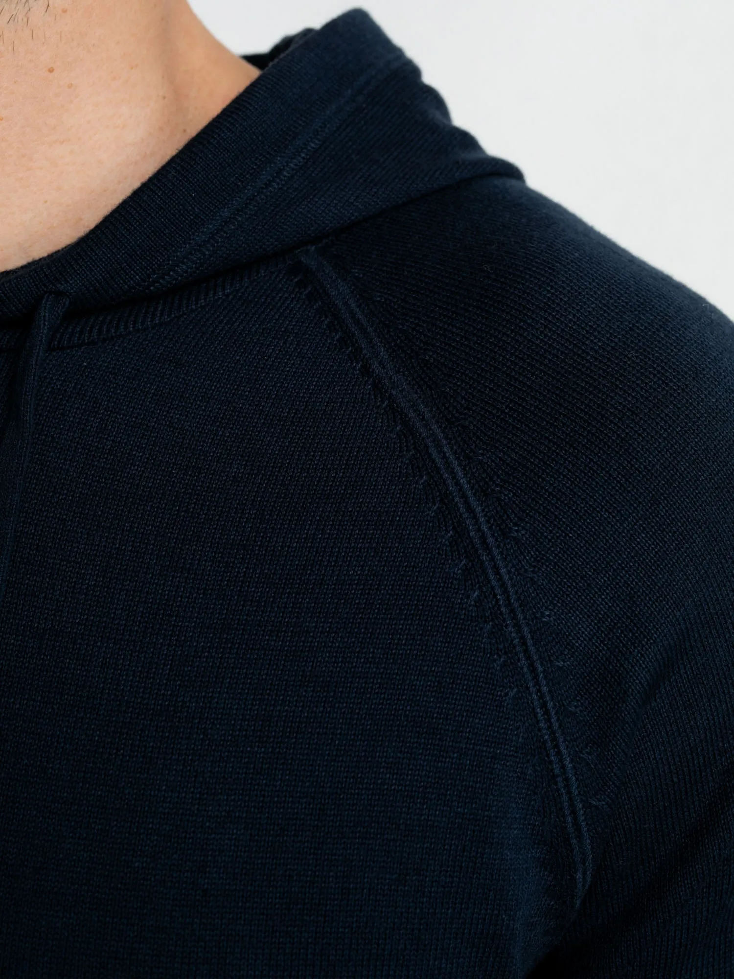 Fine-knit Hoodie