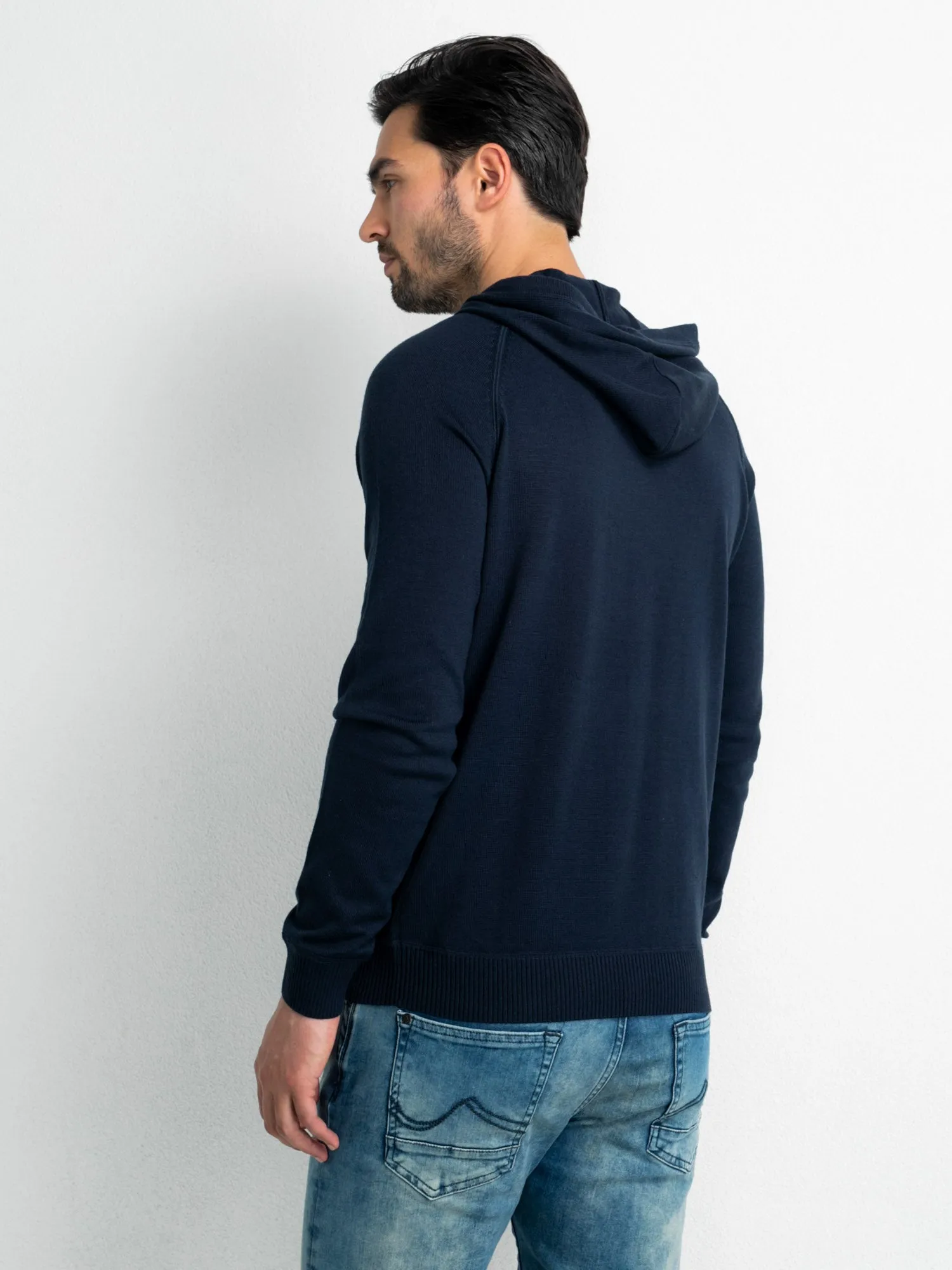 Fine-knit Hoodie