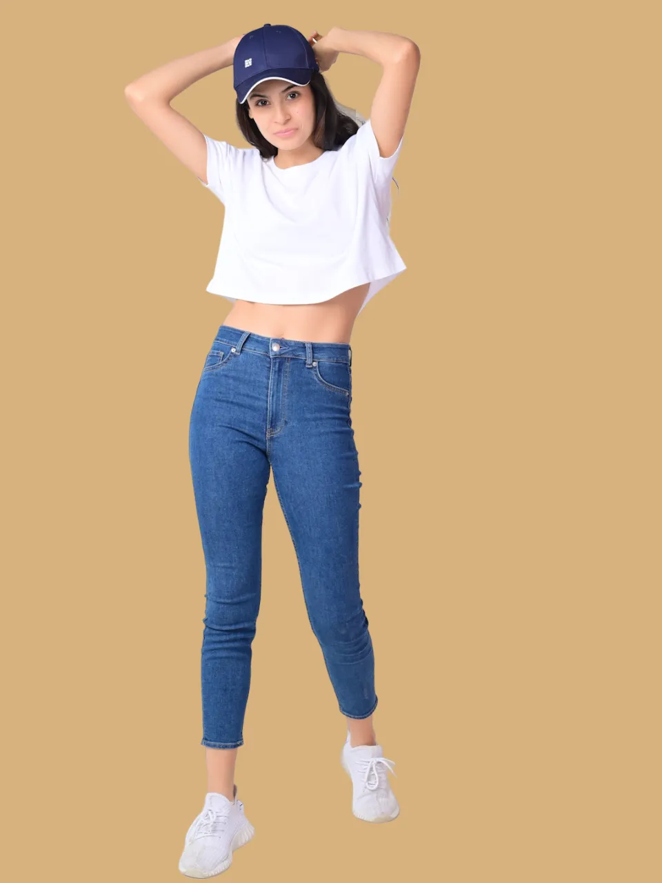Flawless Women Wing White Crop Top