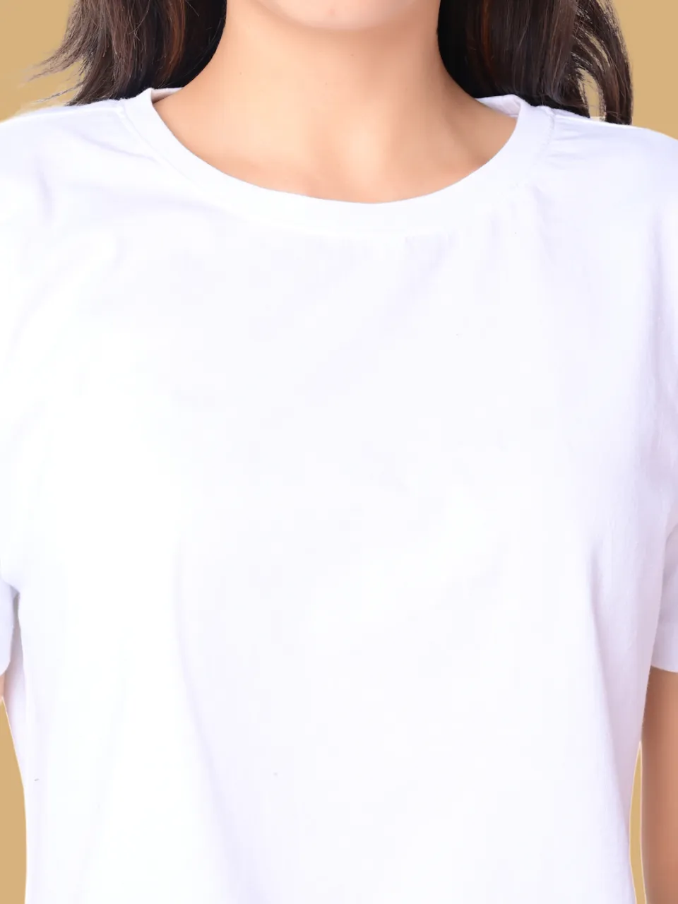 Flawless Women Wing White Crop Top