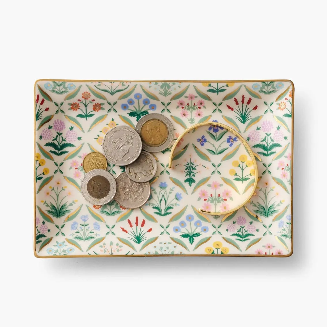 Floral Estee Catchall Tray by Rifle Paper Co