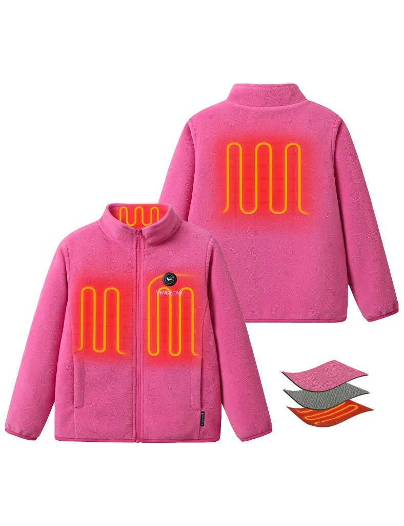 Girl's Heated Fleece Jacket 7.4V