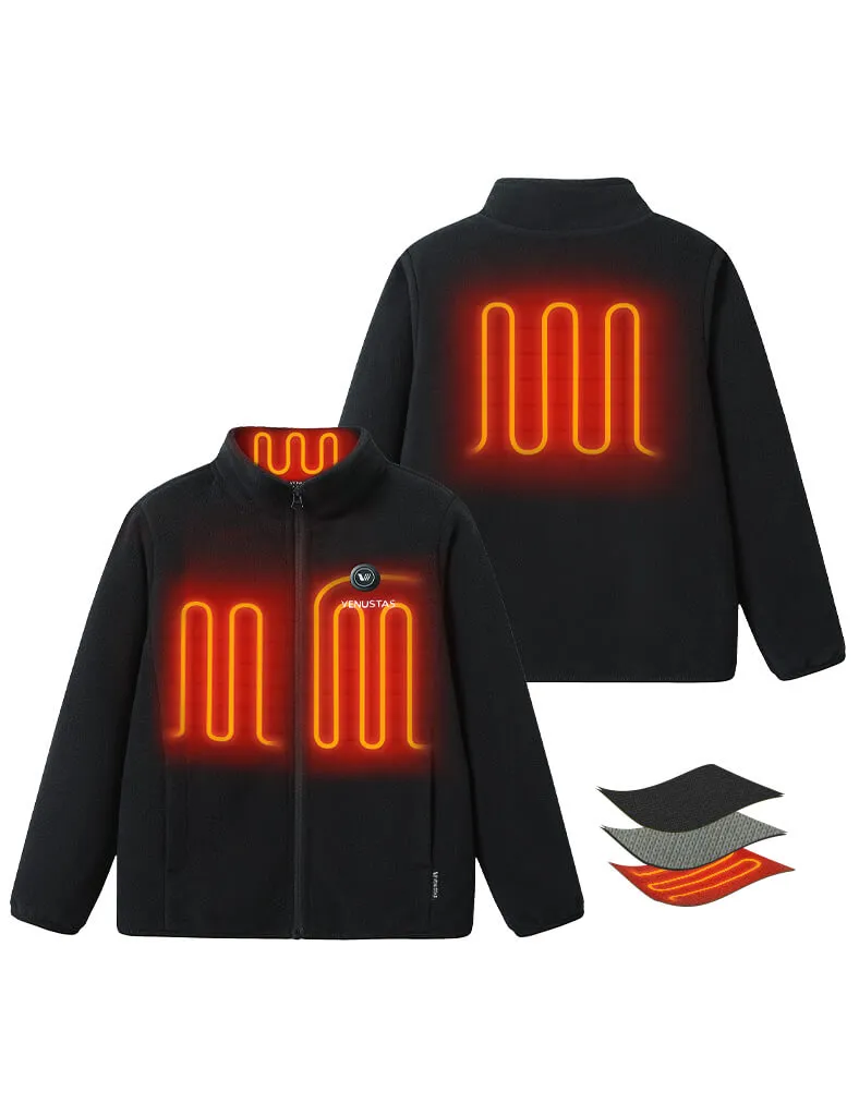 Girl's Heated Fleece Jacket 7.4V