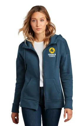 Goodrich Tennis Women’s Fleece Drop Shoulder Full-Zip Hoodie