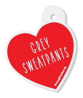 Grey Sweatpants Naughty Charm