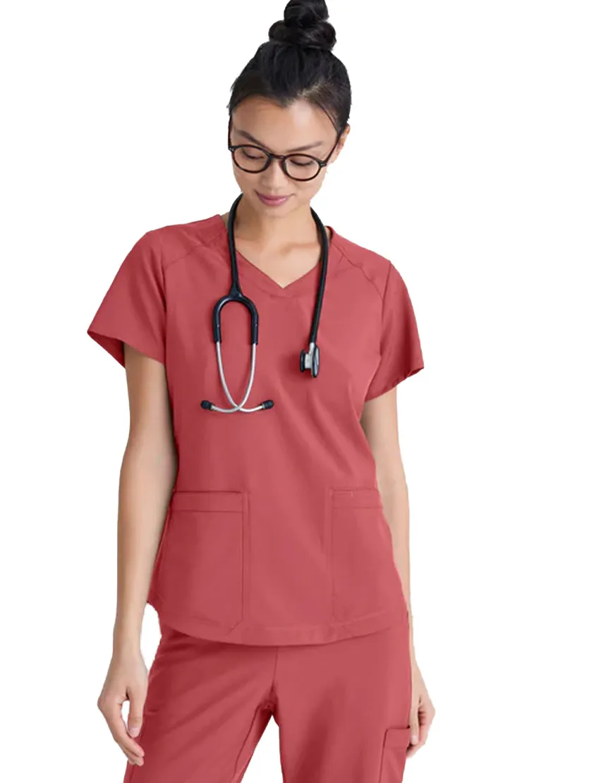 Grey's Anatomy™ Evolve by Barco Rhythm 2-Pocket CICLO® Scrub Top