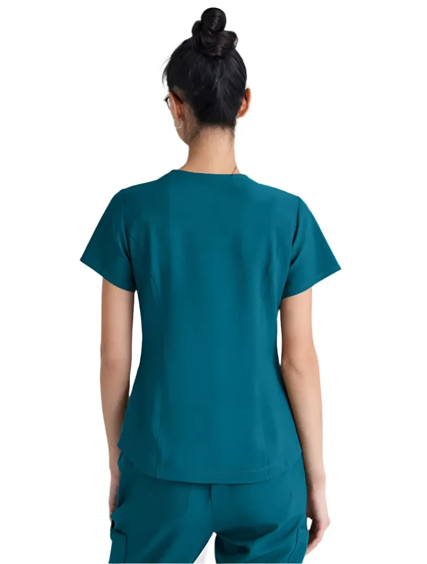 Grey's Anatomy™ Evolve by Barco Rhythm 2-Pocket CICLO® Scrub Top