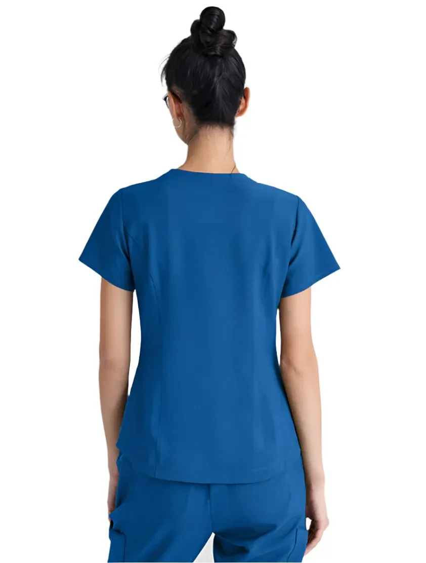 Grey's Anatomy™ Evolve by Barco Rhythm 2-Pocket CICLO® Scrub Top