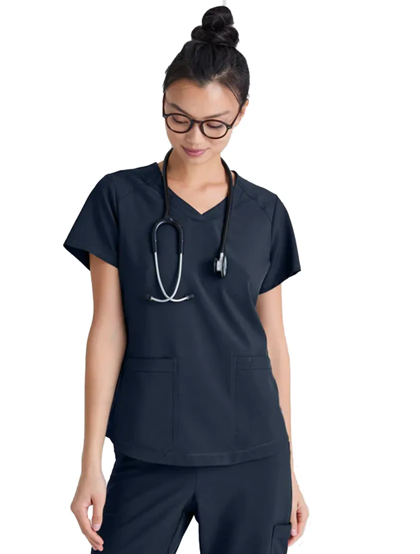 Grey's Anatomy™ Evolve by Barco Rhythm 2-Pocket CICLO® Scrub Top