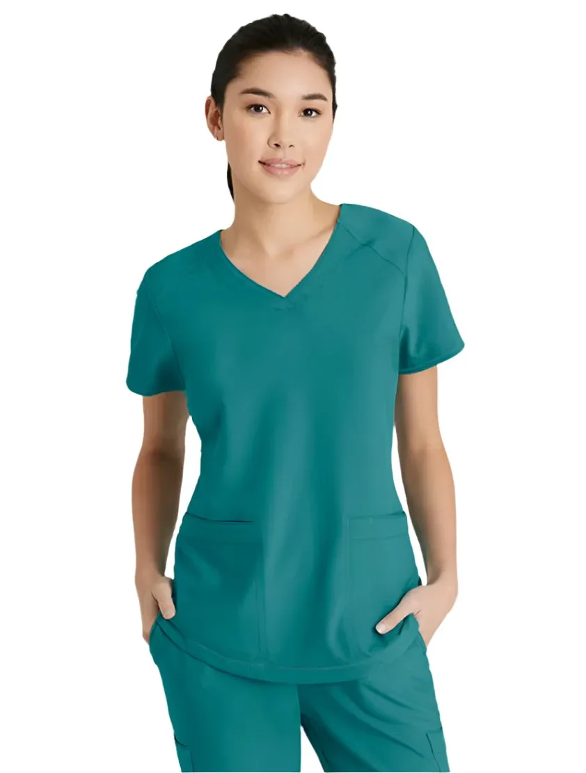 Grey's Anatomy™ Evolve by Barco Rhythm 2-Pocket CICLO® Scrub Top