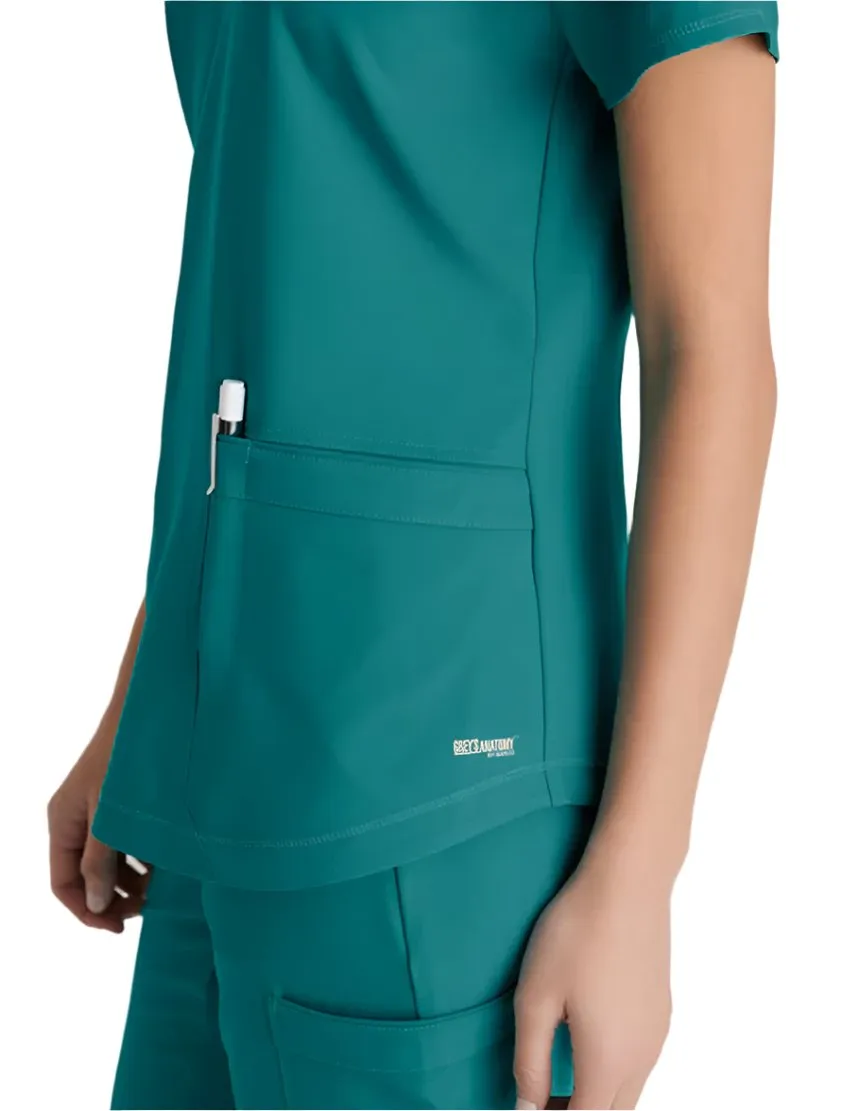 Grey's Anatomy™ Evolve by Barco Rhythm 2-Pocket CICLO® Scrub Top