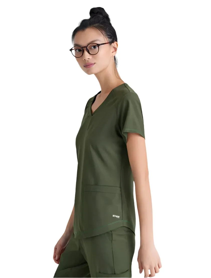 Grey's Anatomy™ Evolve by Barco Rhythm 2-Pocket CICLO® Scrub Top